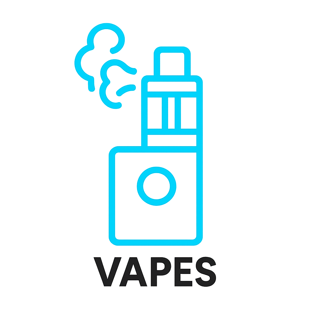 Vape icon for the cake house dispensary