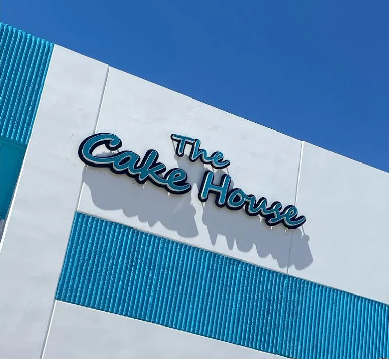 the exterior of the cake house corona dispensary
