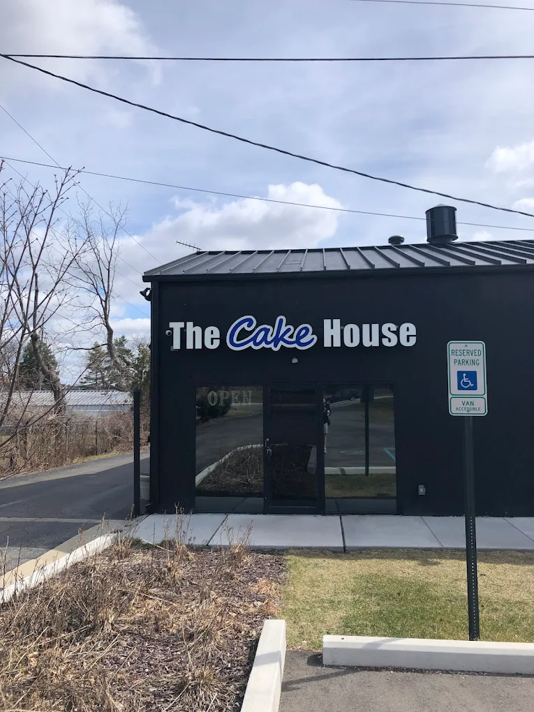 The exterior of the cake house ann arbor dispensary