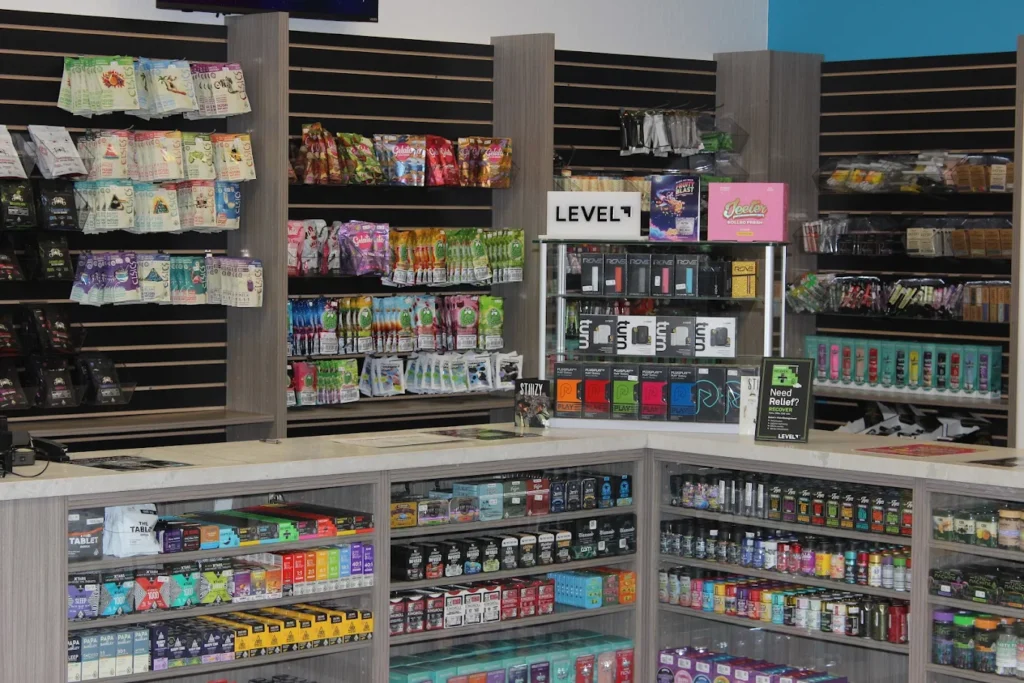 the interior of the cake house san jose cannabis dispensary