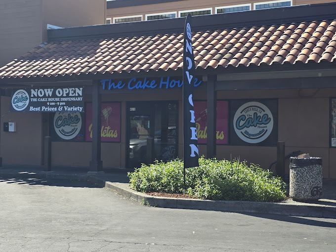 The exterior of the best dispensary in santa rosa